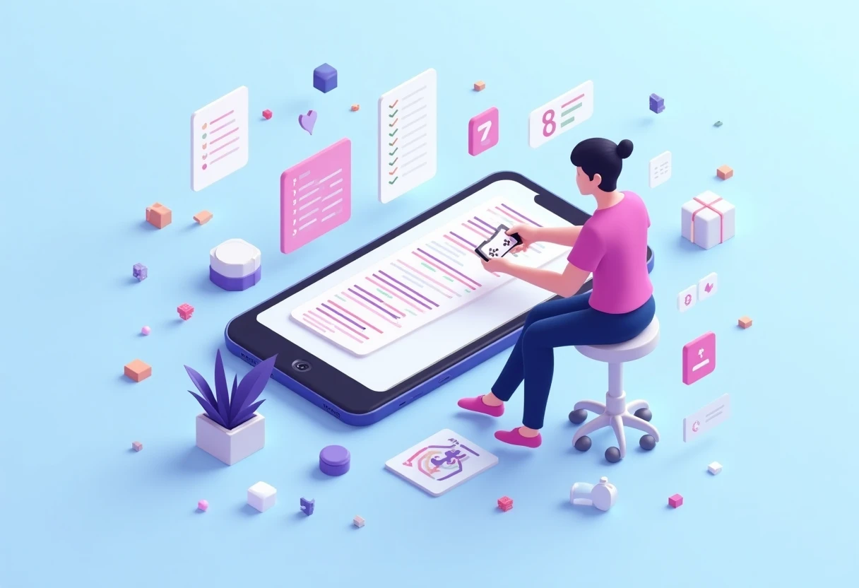 Using social apps