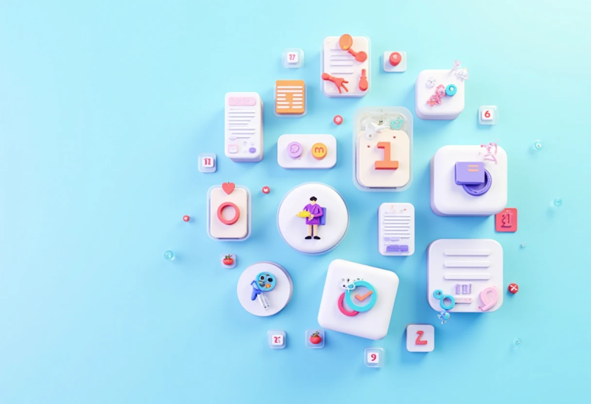 Mobile game selection grid