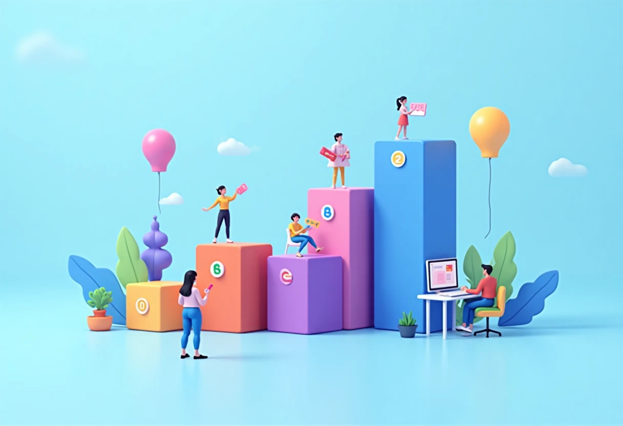 Collage of popular mobile game icons