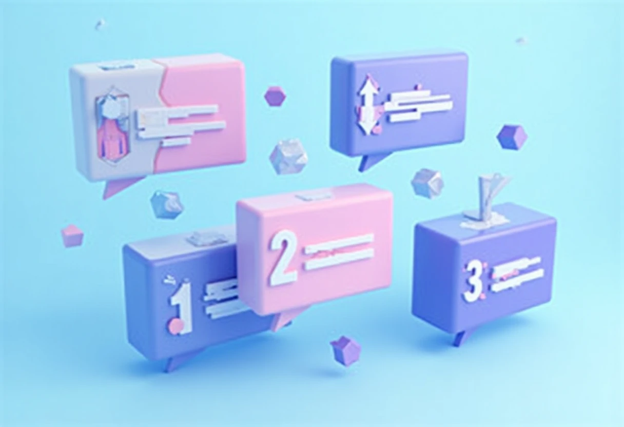 Social media connectivity illustration