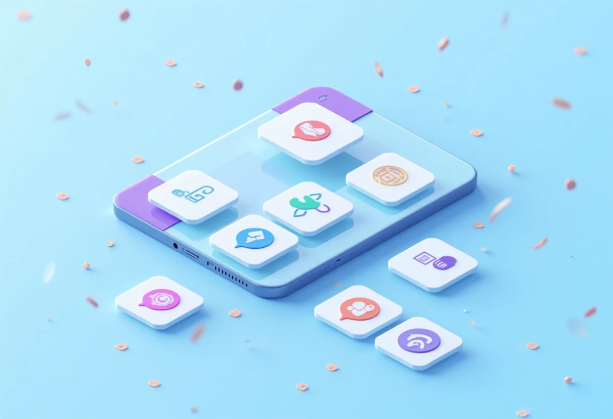 Icone di app social