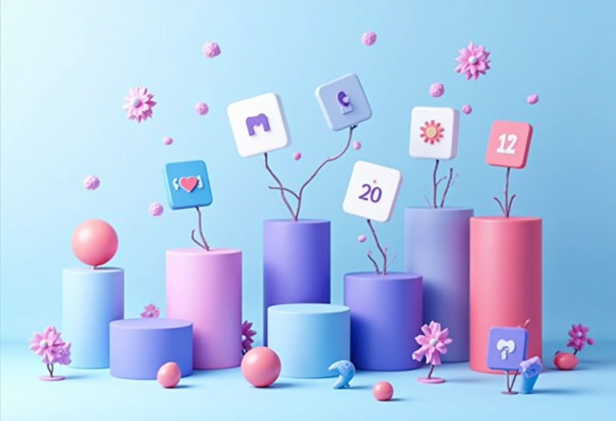 Illustration des meilleures applications sociales