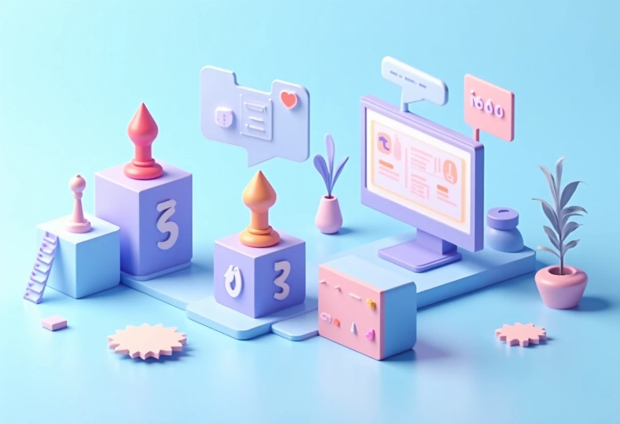 Illustration de jeux de gestion