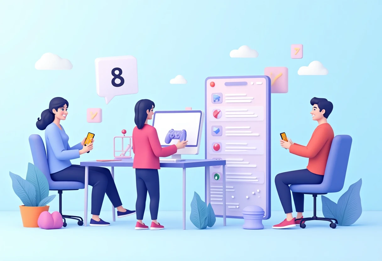 أيقونات تطبيقات اجتماعية ملونة