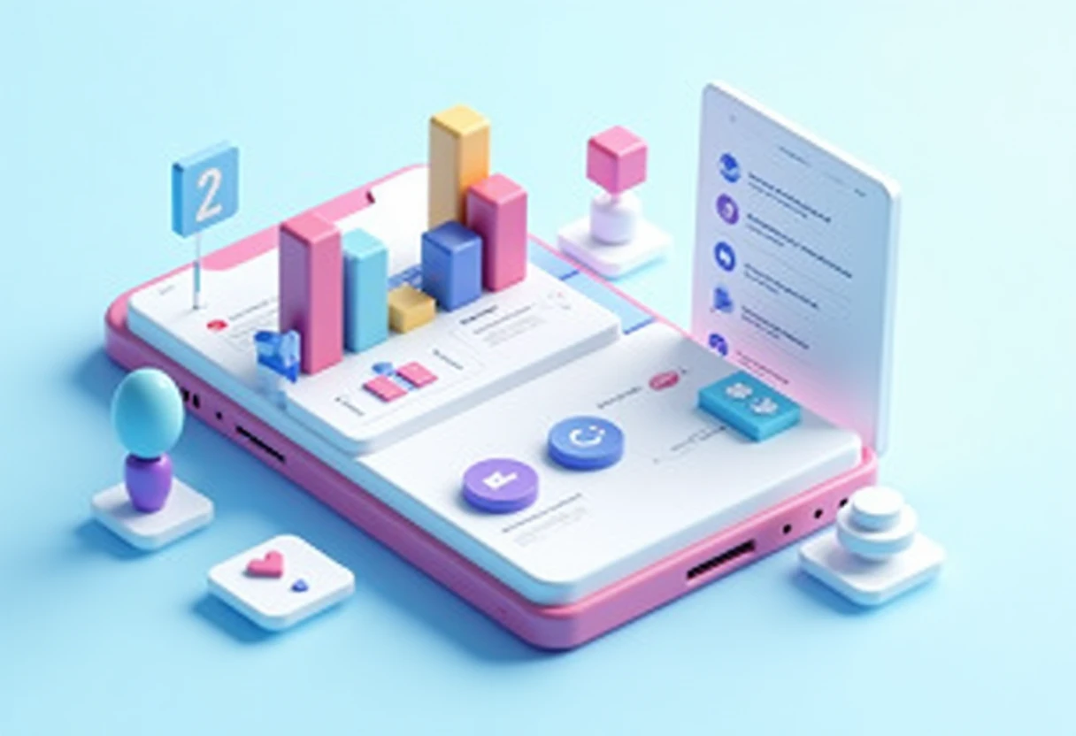 Abstract icons for social gaming