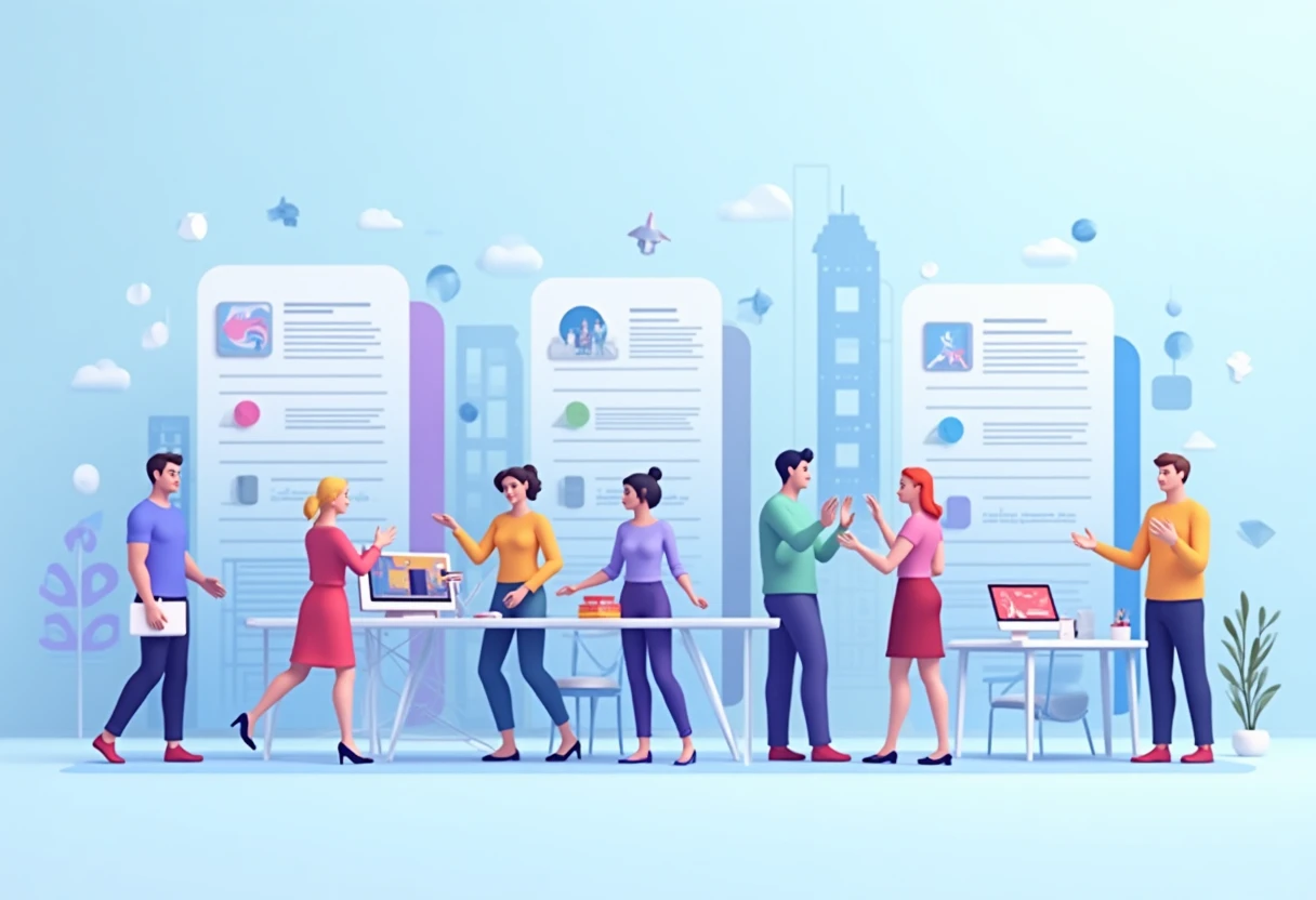 Artistic social platforms for niche communities