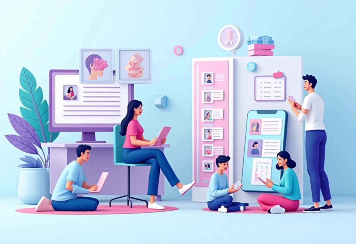 Community-focused social apps