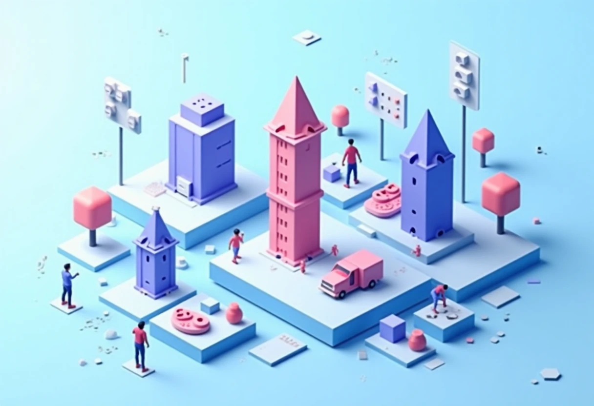 Battlefield strategy illustration