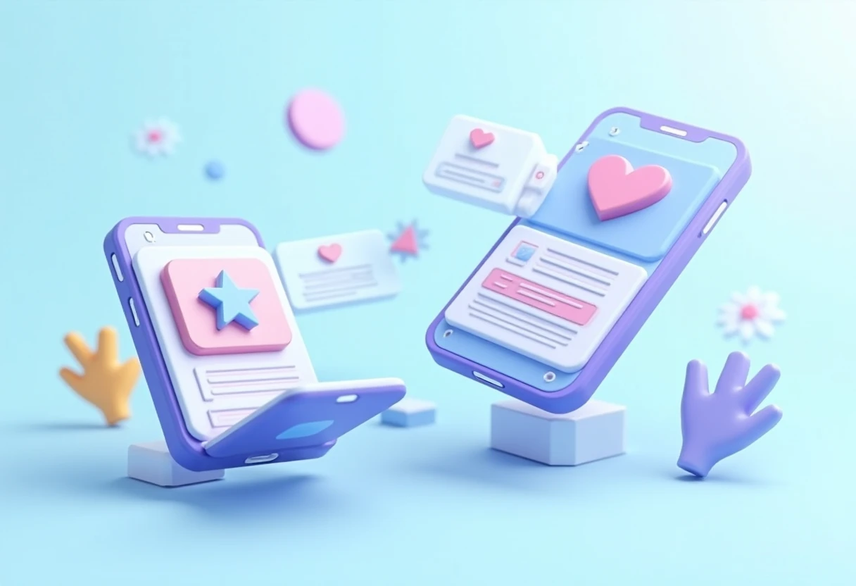 Vergleich von mobilen Spielen